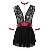 Babydoll Cottelli Collection Anya Negru L