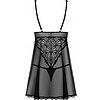 Babydoll Obsessive Sweetia Negru M-L Thumb 1