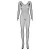 Catsuit Obsessive N109 Negru S-L