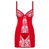 Chemise Obsessive Heartina Rosu S-M