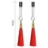 Cleme Sfarcuri Glamour Tassel Rosu Thumb 1