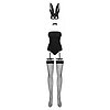 Costum Obsessive Bunny Love Negru S-M