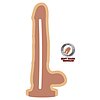 Dildo Dual Density 18cm Natural Thumb 2