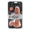 Dildo Dual Density 18cm Natural Thumb 1