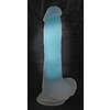 Dildo Glow in the Dark Transparent Thumb 4