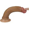 Dildo Realistic 17.8cm Dual Layered Natural Thumb 9