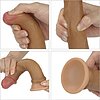 Dildo Realistic 17.8cm Dual Layered Natural Thumb 7