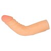 Dildo Realistic White Flexible Spine Natural Thumb 1