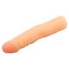 Dildo Realistic White Flexible Spine Natural Thumb 4