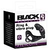 Inel Cu Anal Plug Black Velvets Negru Thumb 7