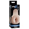 Masturbator PDX Male Pump And Dump Stroker Natural Thumb 2