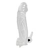 Prelungitor Penis Vibrator Crystal Skin Transparent Thumb 1