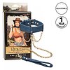 Ride Em Denim Collar and Leash Albastru Thumb 5