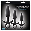 Set 3 Dopuri Anale Renegade Negru Thumb 1