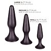 Set But Plug Silicone Anal Trainer Negru Thumb 3