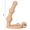 Stimulator Anal Ultra Soft Bead 14cm Natural Thumb 5