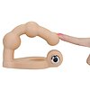 Stimulator Anal Ultra Soft Bead 14cm Natural Thumb 4