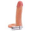 Strap-on Barbati The Ultra Soft Double 12.7cm Natural Thumb 1