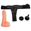 Strap On cu Testicule Ultra Cyberskin Natural Thumb 1