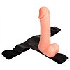 Strap On cu Testicule Ultra Cyberskin Natural Thumb 2