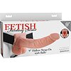 Strap On Unisex Hollow cu Testicule Natural Thumb 3