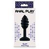 Swirl Anal Plug Negru Thumb 6