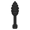 Swirl Anal Plug Negru Thumb 2