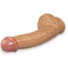 Vibrator 8.7 Real Extreme Extra Girth Natural Thumb 1