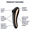 Vibrator Clitoridian Dual Kiss Satisfyer Negru Thumb 2