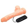 Vibrator Cu Ventuza Baile 21cm Natural Thumb 2