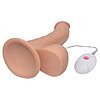 Vibrator Cu Ventuza The Ultra Soft Dude Natural Thumb 2