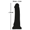 Vibrator European Lover 23cm Natural Thumb 6