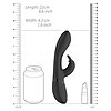 Vibrator Rabbit Cato Pulse Punctul G Negru Thumb 5