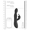 Vibrator Rabbit Niva Negru Thumb 5