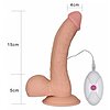 Vibrator Realistic The Ultra Soft Dude Natural Thumb 5