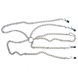 Set Cleme Sextreme Argintiu Set Cleme Sextreme Argintiu pe Denysa.ro