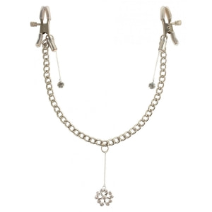 Cleme Crystal Nipple Clamps Argintiu Cleme Crystal Nipple Clamps Argintiu pe Denysa.ro