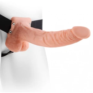Strap On Unisex Hollow cu Testicule Strap On Unisex Hollow cu Testicule pe Denysa.ro