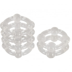 Set Inele Penis 6 buc Looping Transparent Set Inele Penis 6 buc Looping Transparent pe Denysa.ro