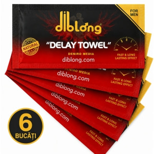 6 Șervețele Diblong Pentru Întârzierea Ejaculării 6 Șervețele Diblong Pentru Întârzierea Ejaculării pe Denysa.ro