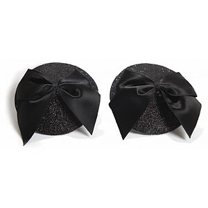 Accesoriu Sfârcuri Burlesque Glitter Negru Accesoriu Sfârcuri Burlesque Glitter Negru pe Denysa.ro