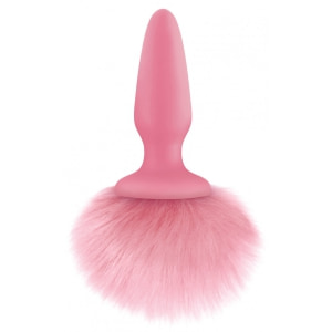 Anal Plug Bunny Tails Roz Anal Plug Bunny Tails Roz pe Denysa.ro