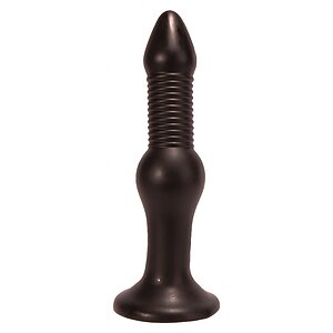 Anal Plug Extra Large Girthy 27.4cm Negru