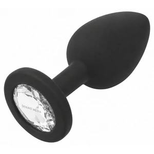 Anal Plug Premium Diamond Jewel Small Negru Anal Plug Premium Diamond Jewel Small Negru pe Denysa.ro