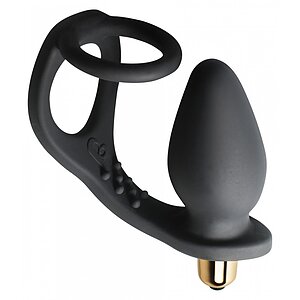 Anal Plug Vibrator cu Inel Ro-Zen Negru Anal Plug Vibrator cu Inel Ro-Zen Negru pe Denysa.ro