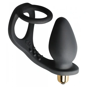 Anal Plug Vibrator cu Inel Ro-Zen Negru Anal Plug Vibrator cu Inel Ro-Zen Negru pe Denysa.ro