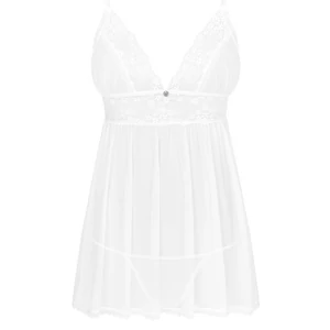 Babydoll Obsessive Heavenlly Alb Babydoll Obsessive Heavenlly Alb pe Denysa.ro
