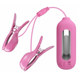 Cleme Pentru Sfârcuri Romantic Wave II 3 Trepte 7 Funcții Roz Cleme Pentru Sfârcuri Romantic Wave II 3 Trepte 7 Funcții Roz pe Denysa.ro