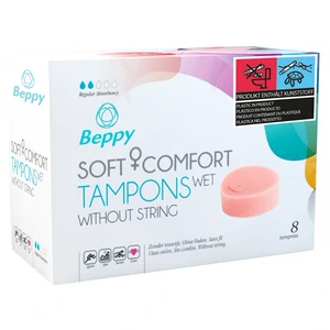 Beppy Soft Confort Wet — 8 Tampoane Invizibile, 8h Beppy Soft Confort Wet — 8 Tampoane Invizibile, 8h pe Denysa.ro