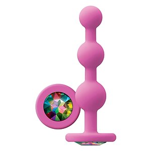 Bile Anale Glams Ripple Rainbow Gem Roz Bile Anale Glams Ripple Rainbow Gem Roz pe Denysa.ro